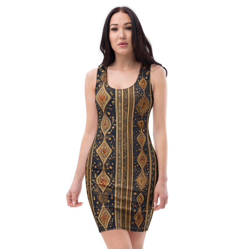 Bodycon Dress: Marian & Vertical