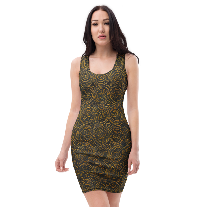Bodycon Dress: Ripple & Linen