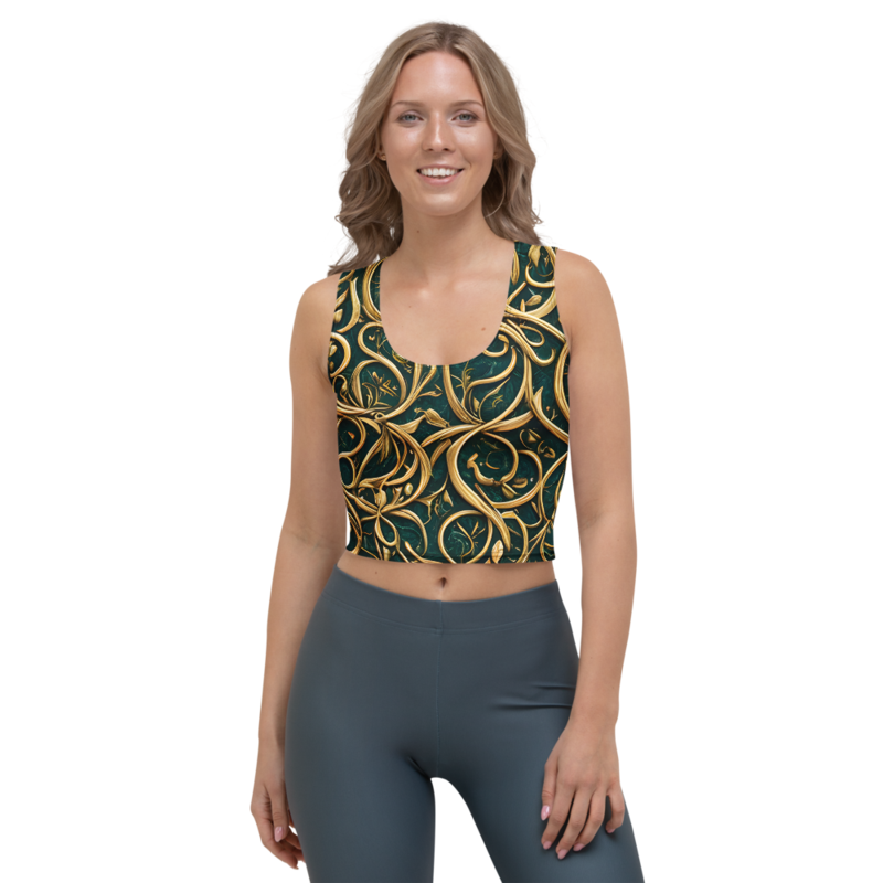 Crop Top: Mystic & Parchment