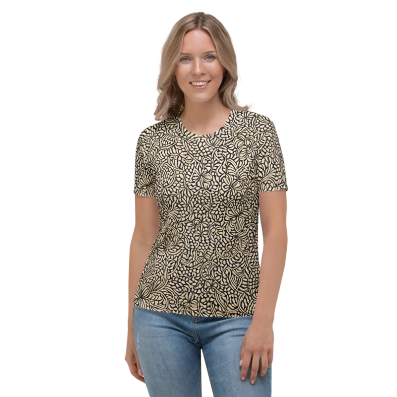 Women's T-Shirt: Sashiko & Stitching