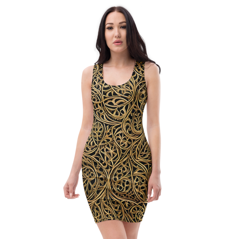 Bodycon Dress: Sacred & Ripple