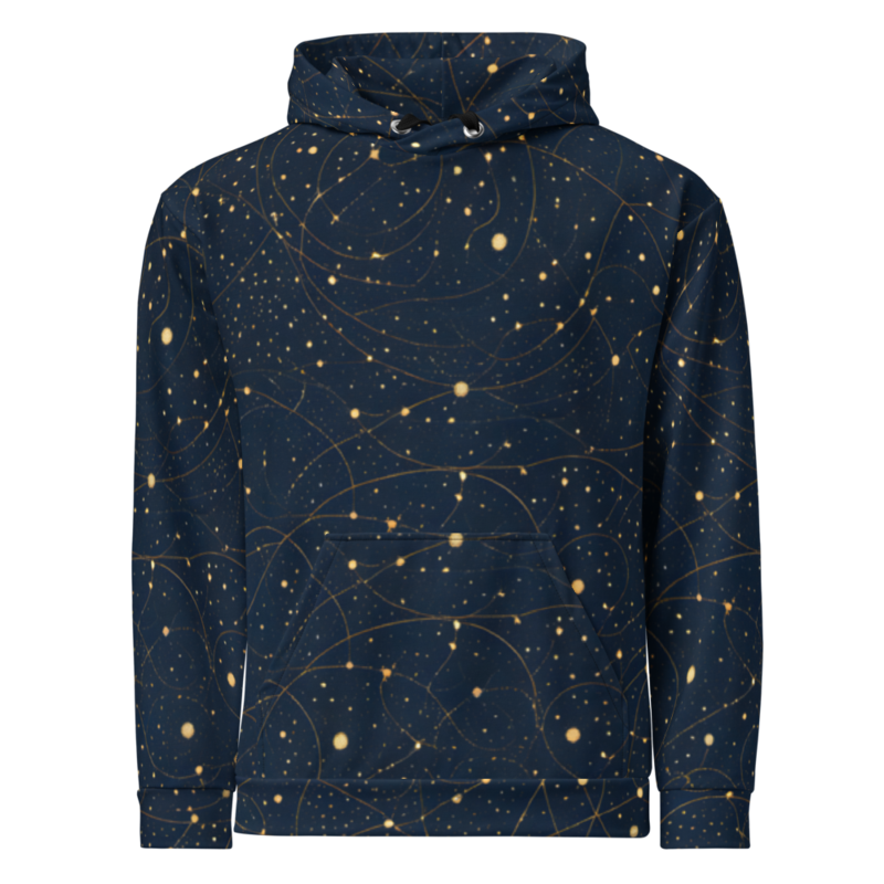 Eco Hoodie: Celestial & Velvet