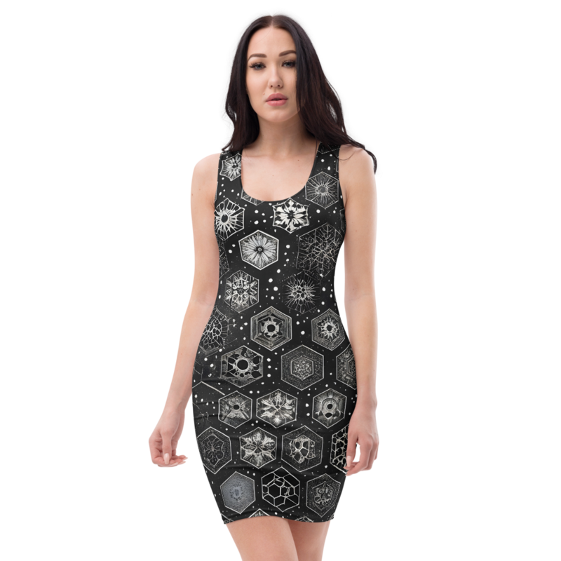 Bodycon Dress: Mystic & Snowflake