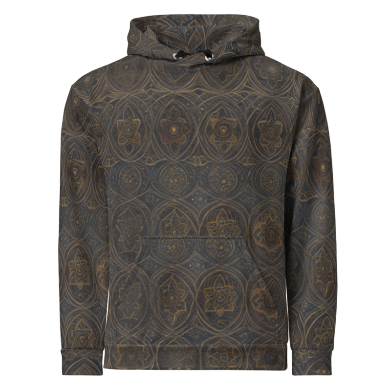 Eco Hoodie: Celestial & Ripple