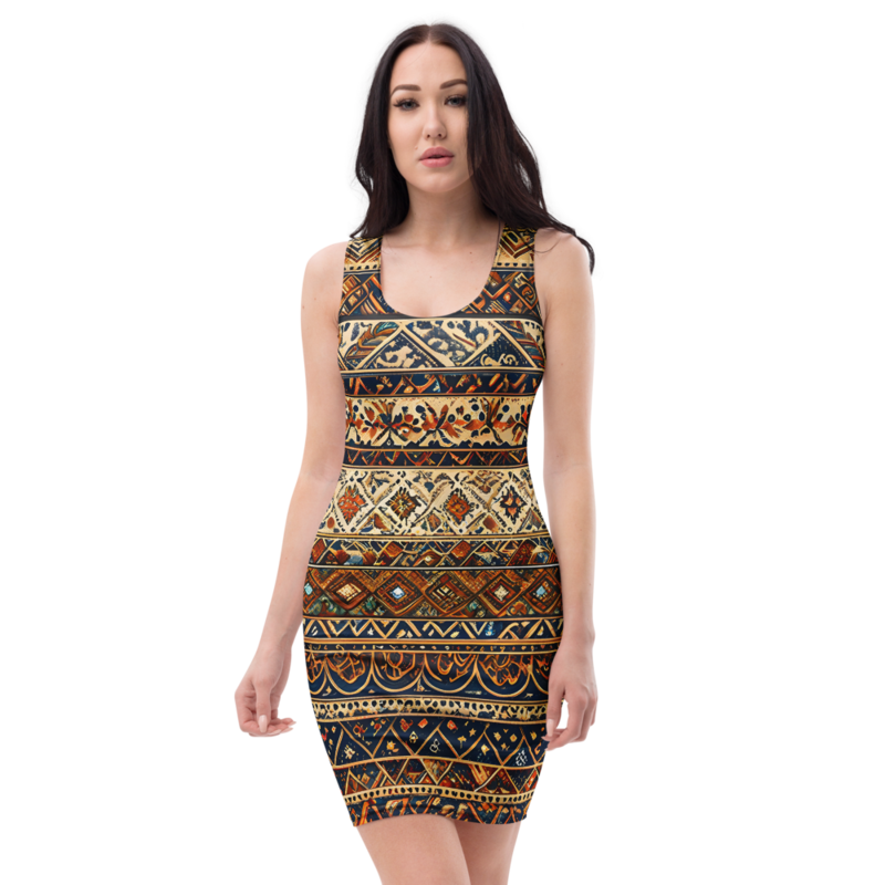 Bodycon Dress: Hopeful & Cross