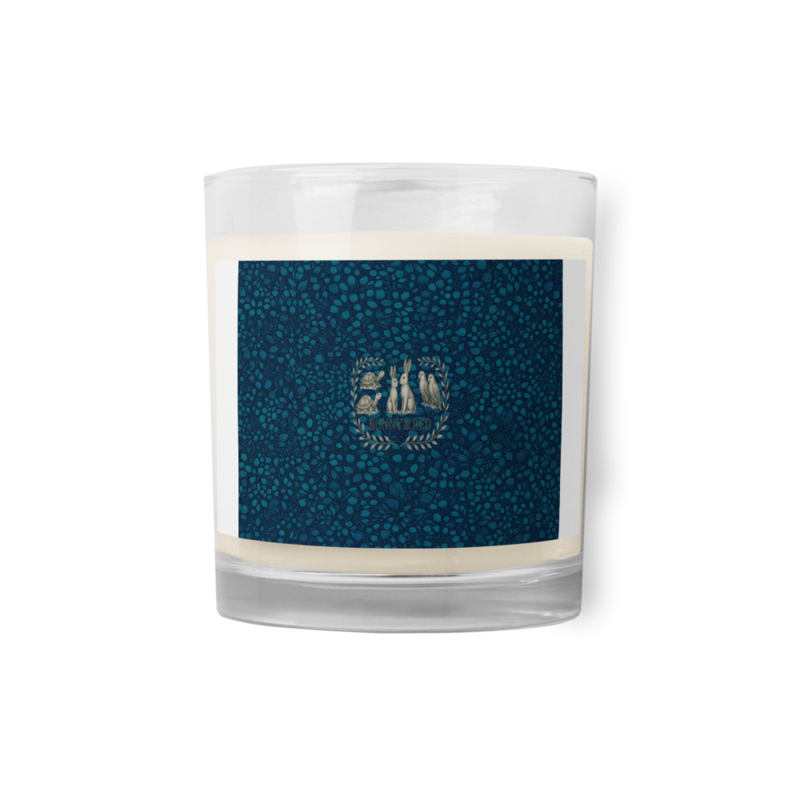 Teal Organic Diamonds Scented Soy Candle