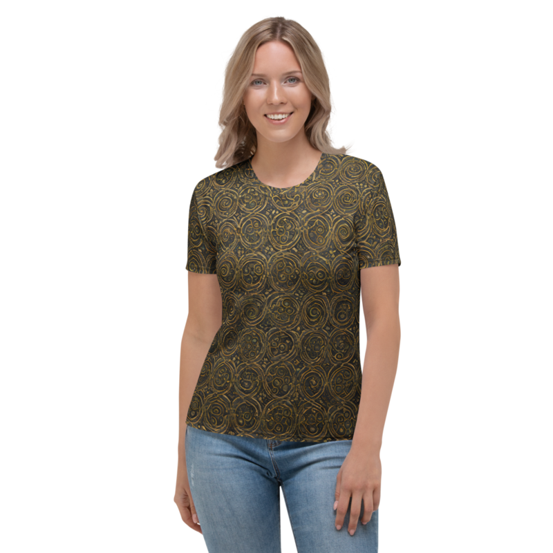 Women's T-Shirt: Ripple & Linen