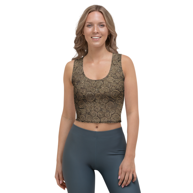 Crop Top: Linen & Serene