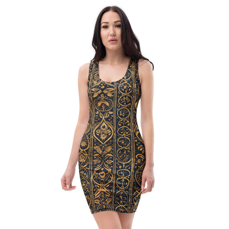 Bodycon Dress: Linen & Monastic