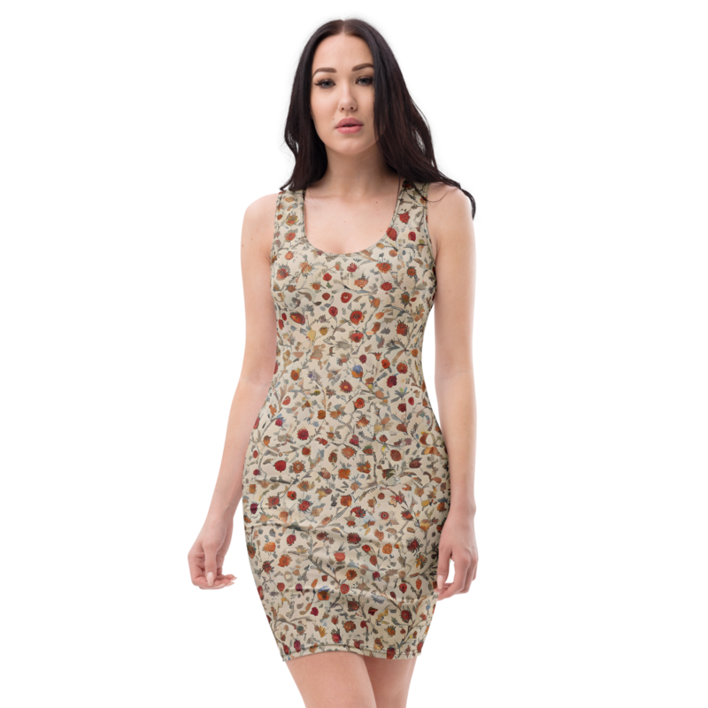 Bodycon Dress: Sacred & Parchment