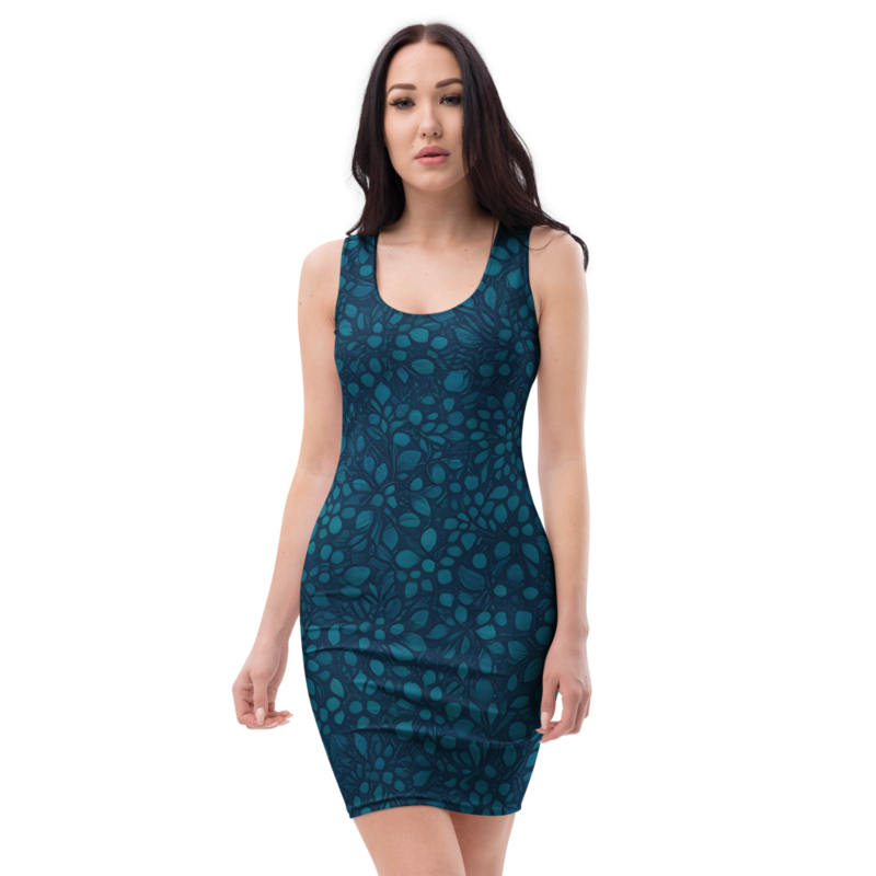 Bodycon Dress: Velvet & Festive