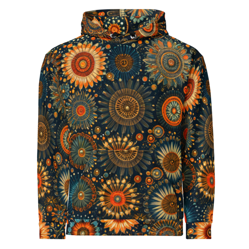 Eco Hoodie: Embroidery & Festive