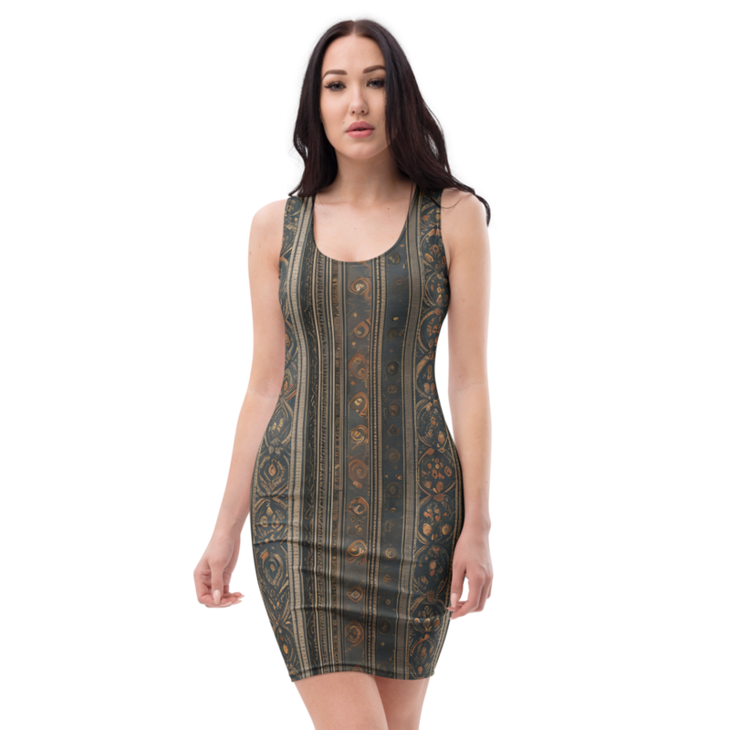Bodycon Dress: Linen & Ancient