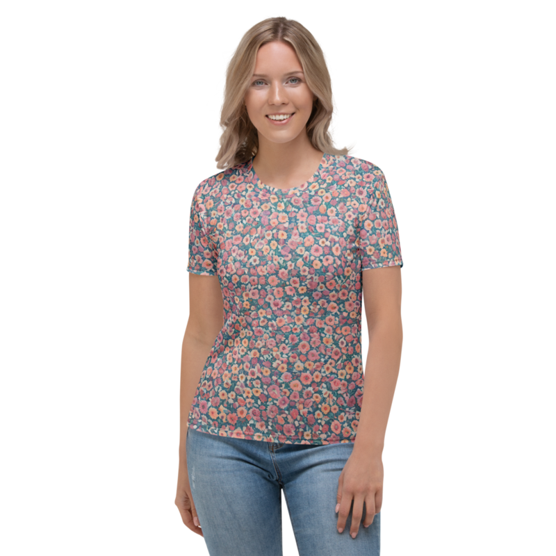 Women's T-Shirt: Mosaic & Golden