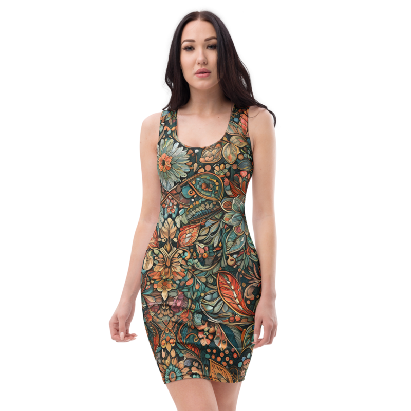 Bodycon Dress: Stitching & Jubilant