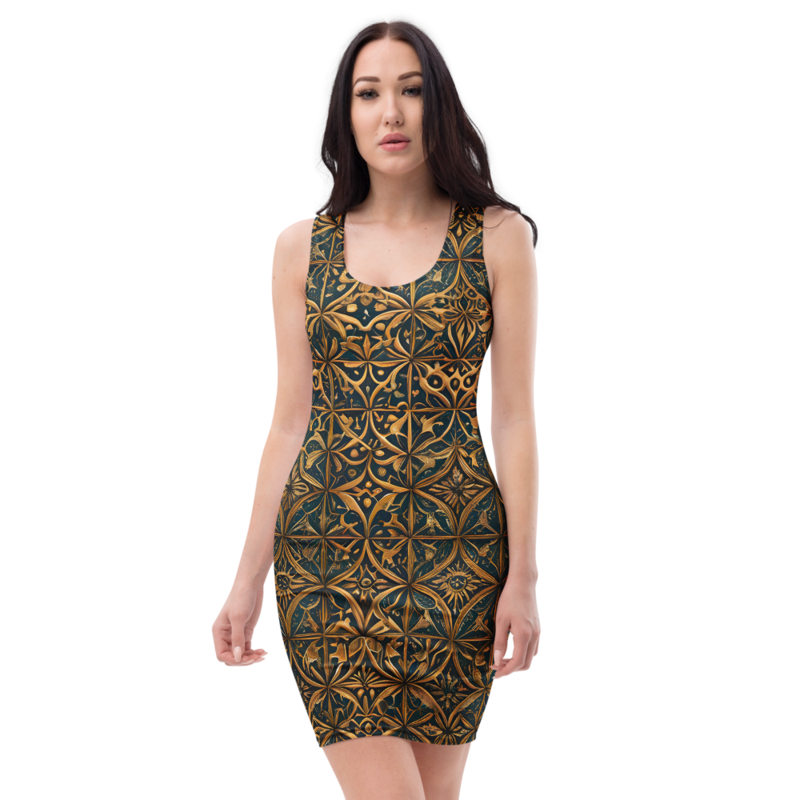 Bodycon Dress: Sacred & Parchment