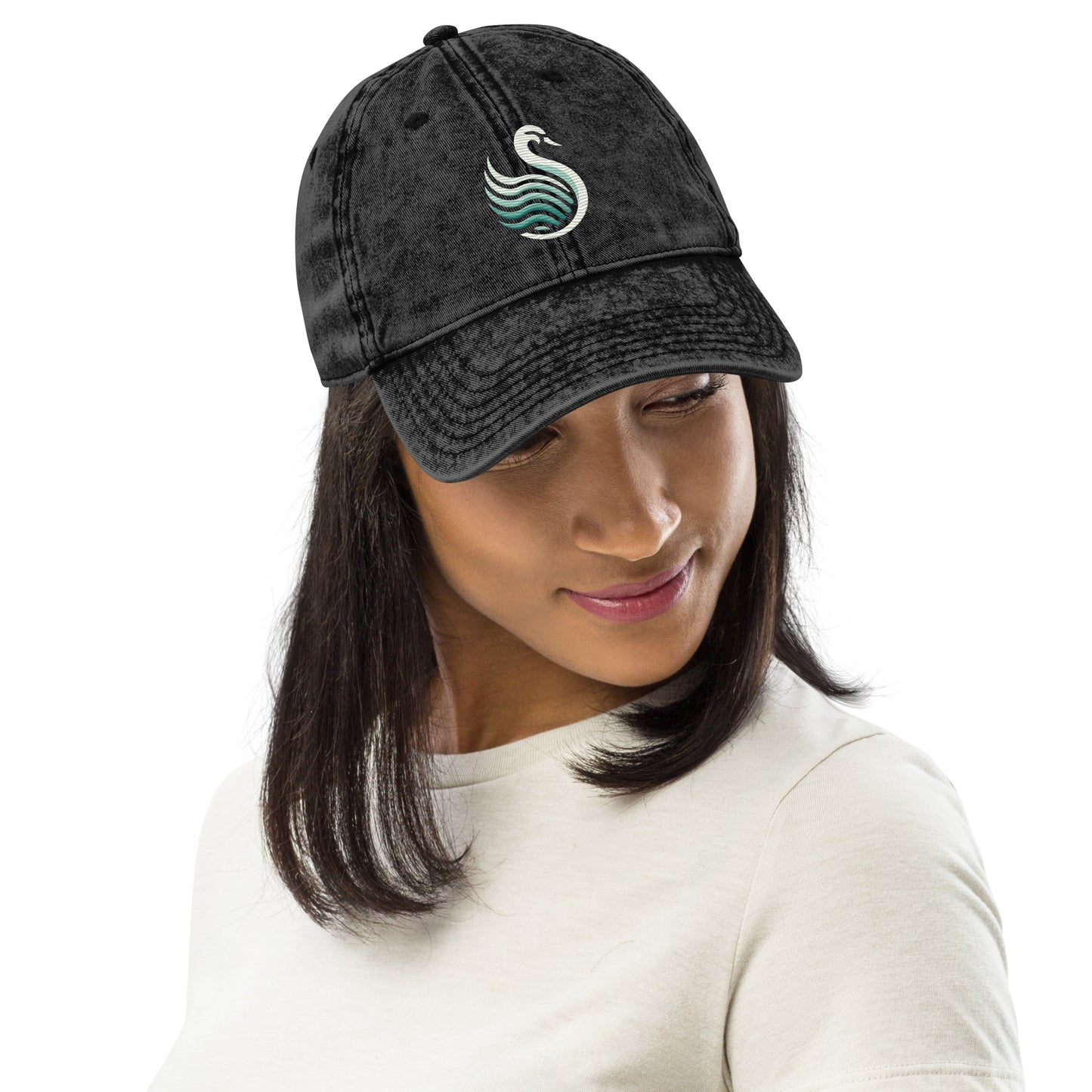 Swan Cap (Embroidery)