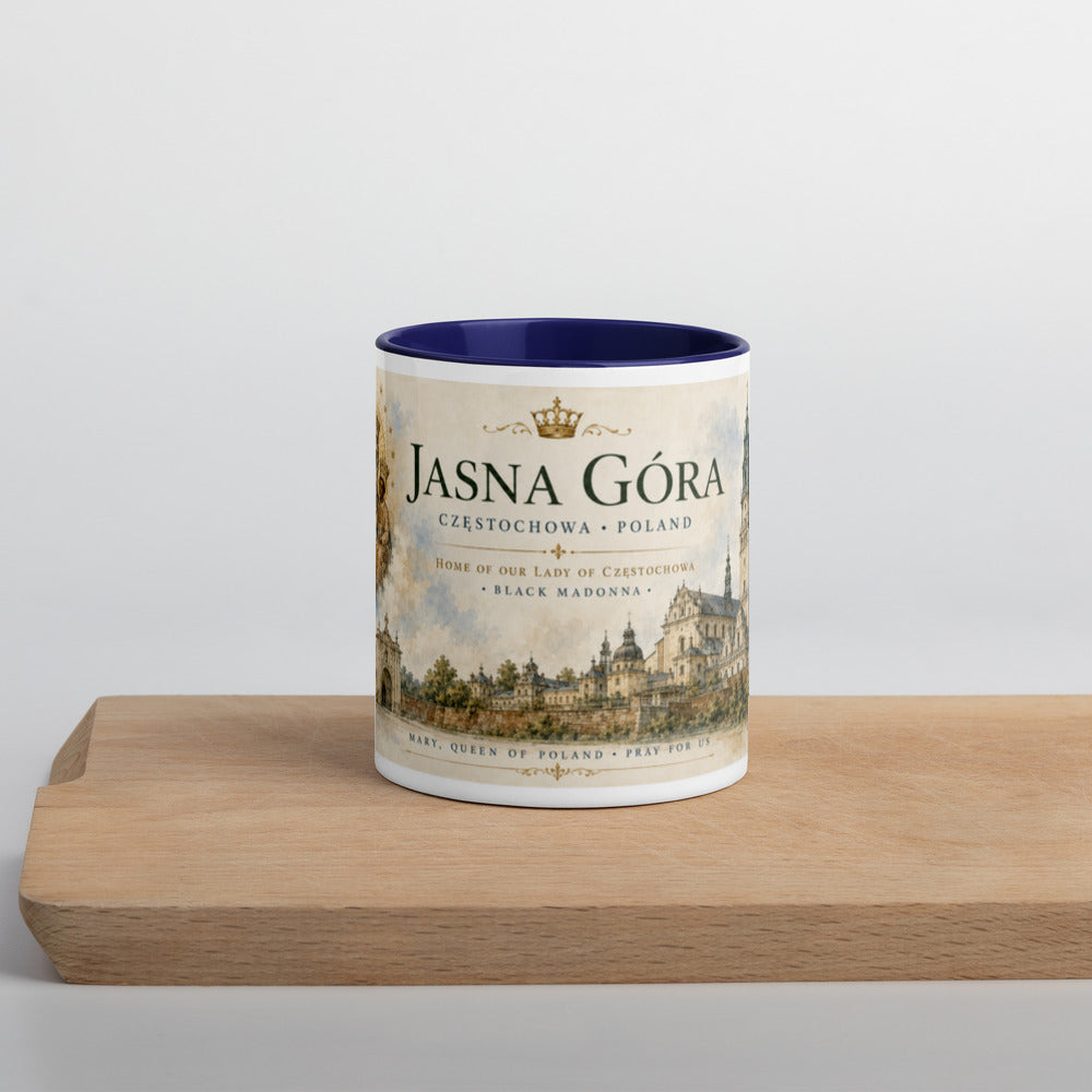 Dark Blue mug — front view