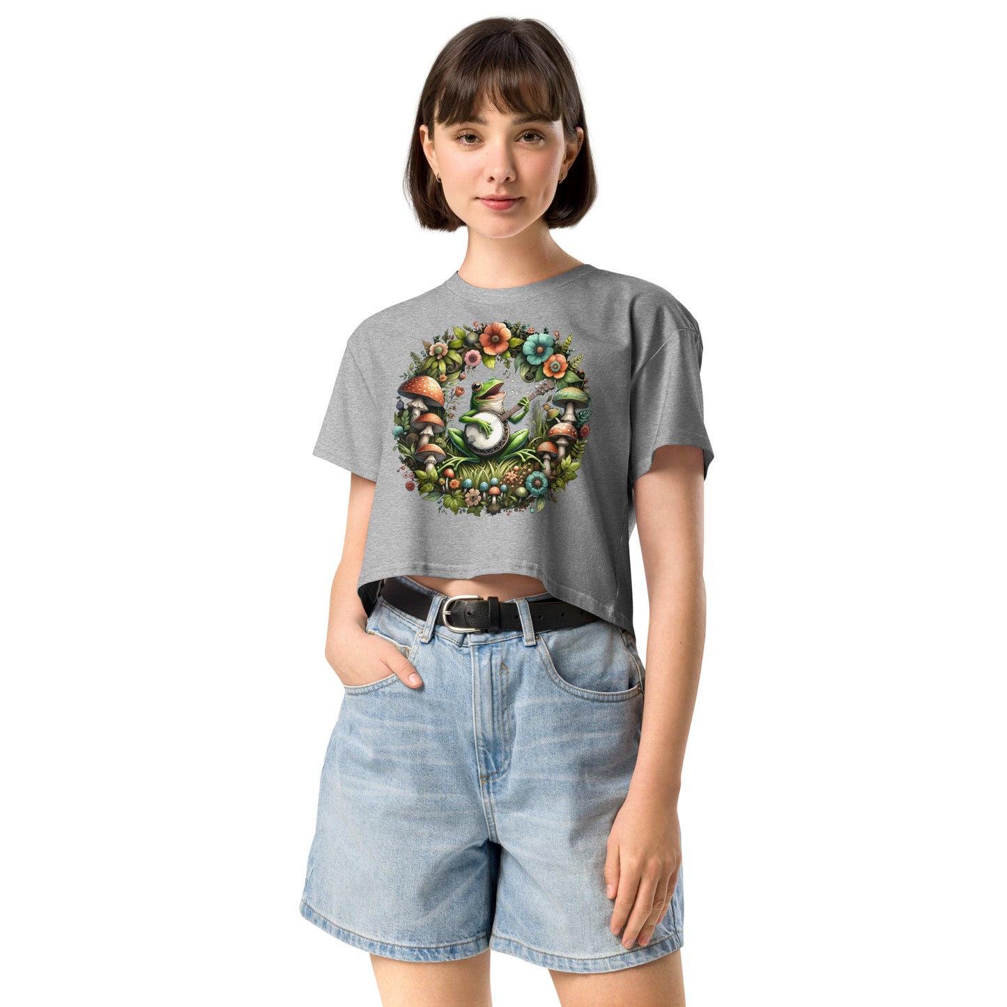 Banjo Frog Crop Top