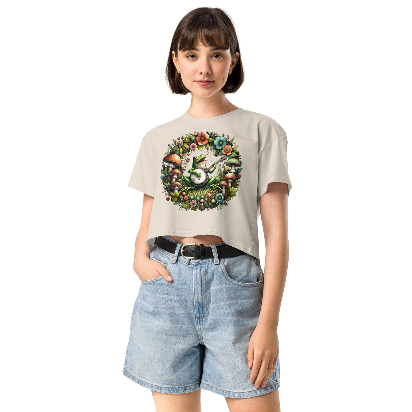 Banjo Frog Crop Top