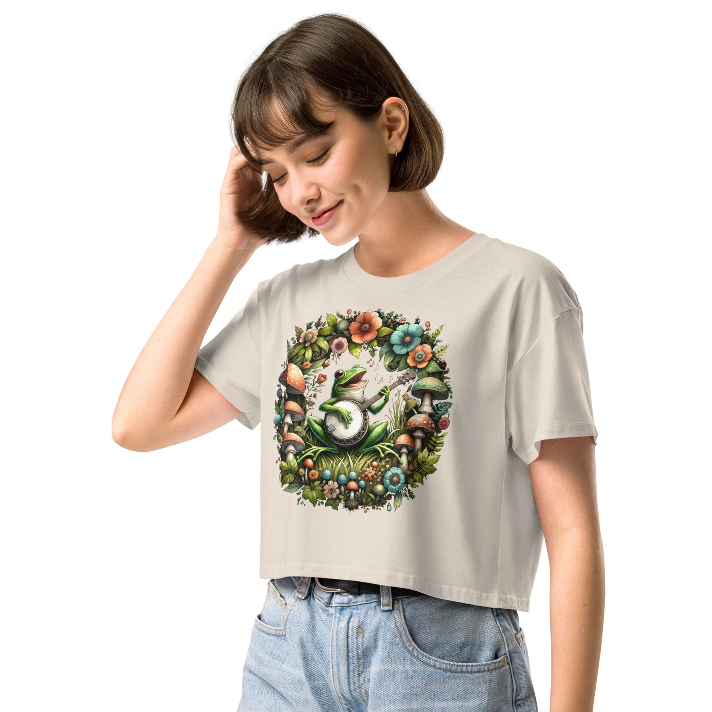 Banjo Frog Crop Top
