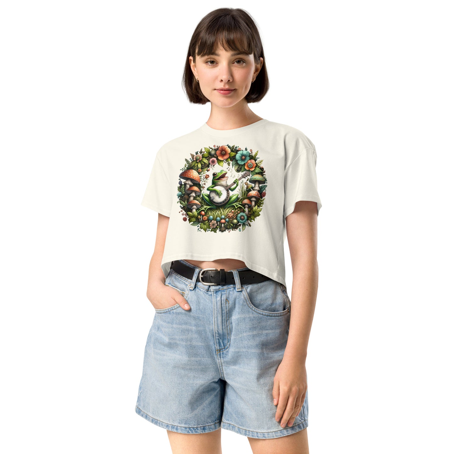 Banjo Frog Crop Top