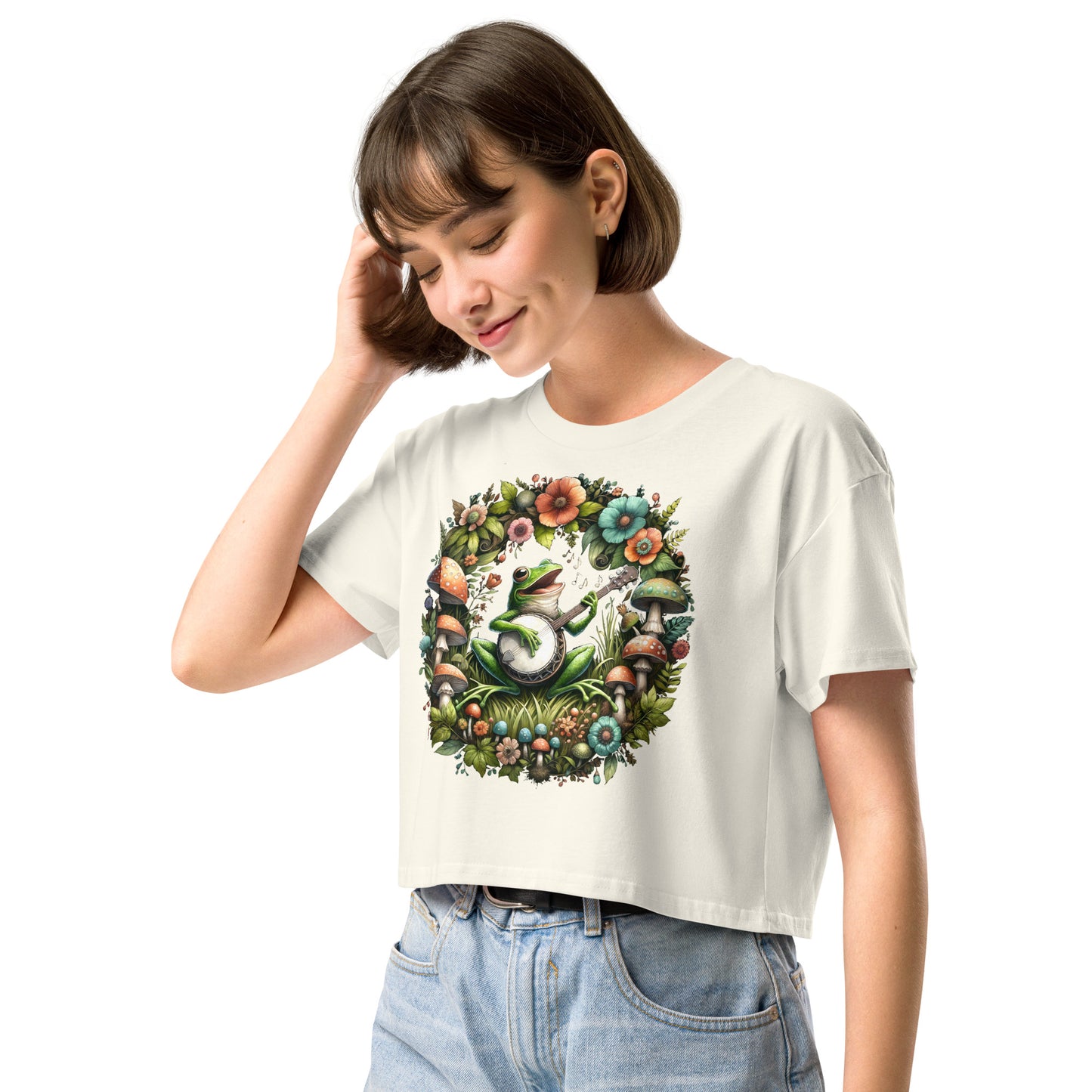 Banjo Frog Crop Top