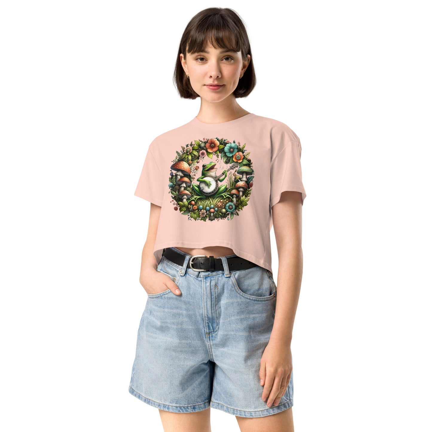 Banjo Frog Crop Top