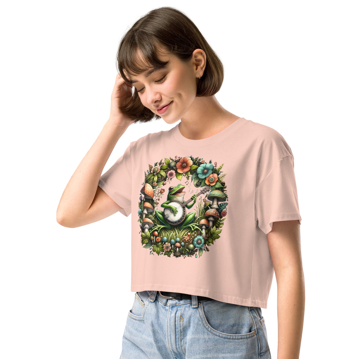 Banjo Frog Crop Top