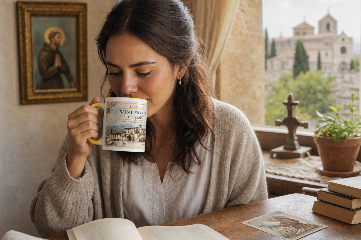 Saint Francis of Assisi Basilica Mug — sip lifestyle