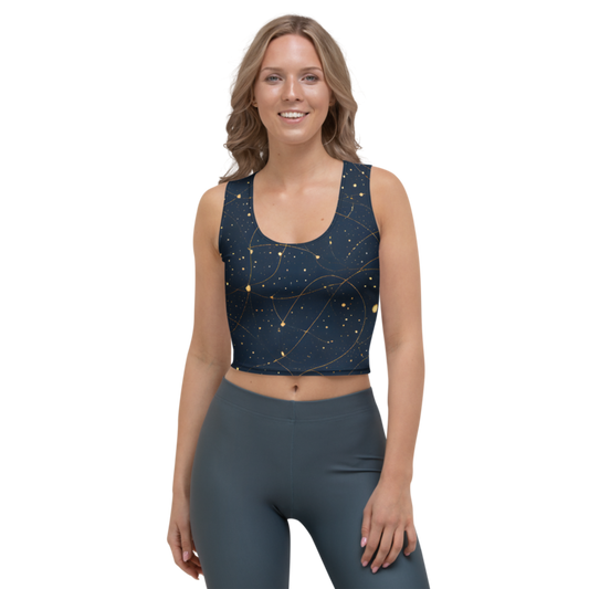 Crop Top: Celestial & Velvet