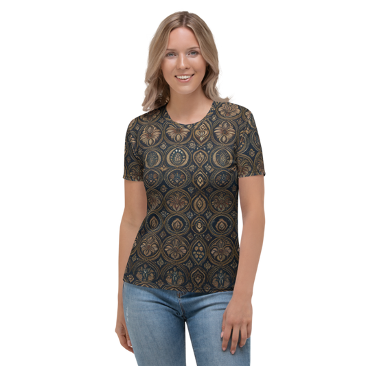 Women's T-Shirt: Velvet & Linen