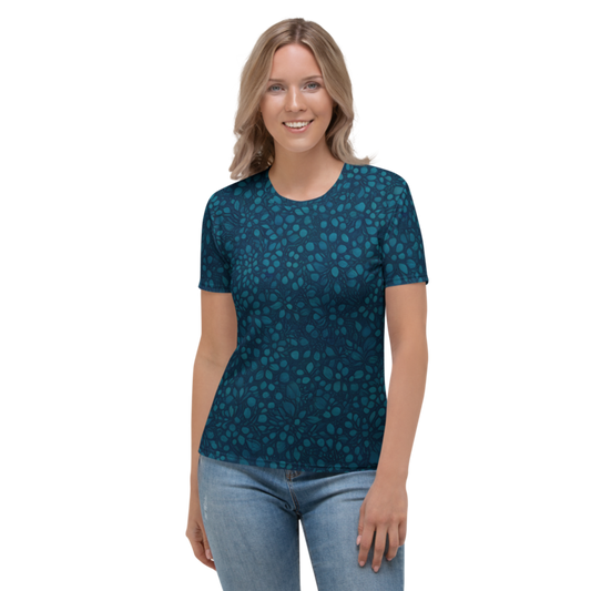 Women's T-Shirt: Velvet & Festive