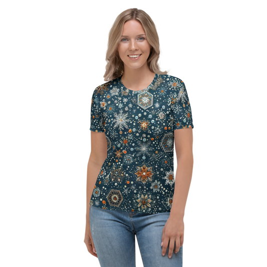 Women's T-Shirt: Jubilant & Snowflake