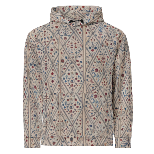 Eco Hoodie: Embroidery & Parchment
