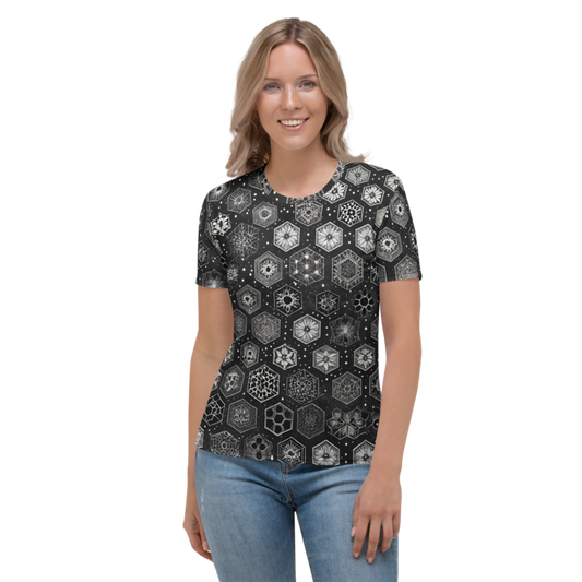 Women's T-Shirt: Mystic & Snowflake
