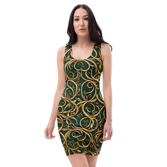 Bodycon Dress: Mystic & Parchment