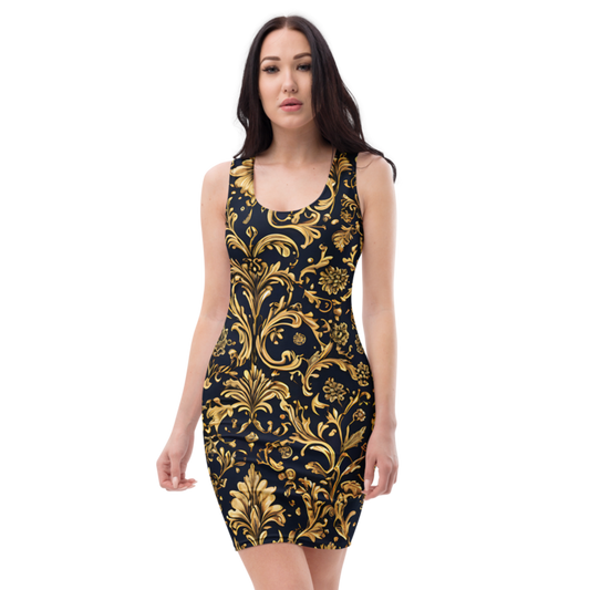 Bodycon Dress: Ancient & Inkblot