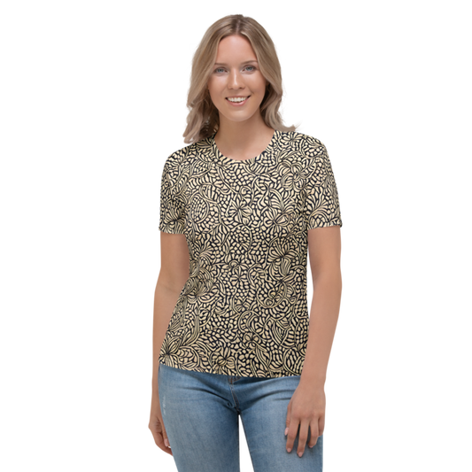 Women's T-Shirt: Sashiko & Stitching