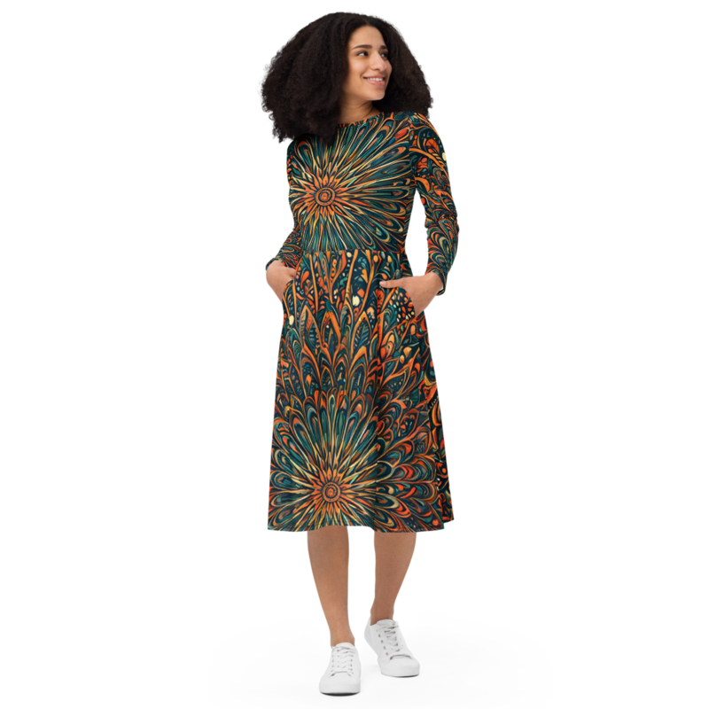 Midi Dress: Festive & Light