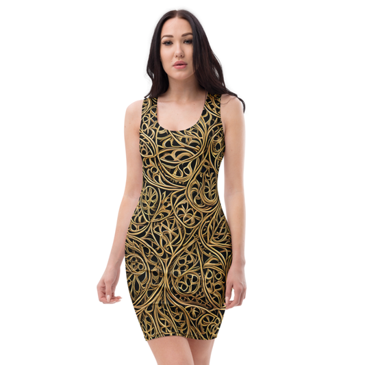 Bodycon Dress: Sacred & Ripple