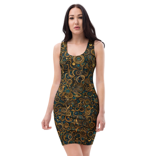 Bodycon Dress: Mosaic & Velvet