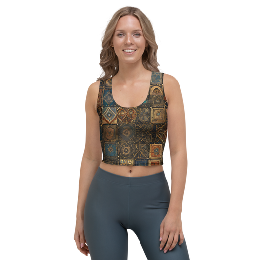 Crop Top: Anointed & Patchwork