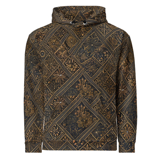 Eco Hoodie: Celestial & Embroidery