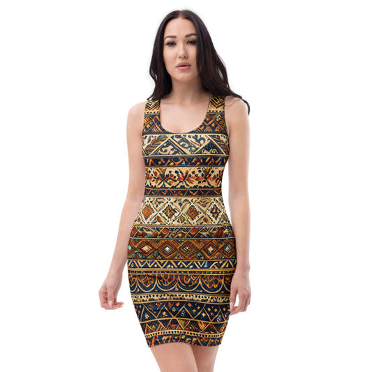 Bodycon Dress: Hopeful & Cross