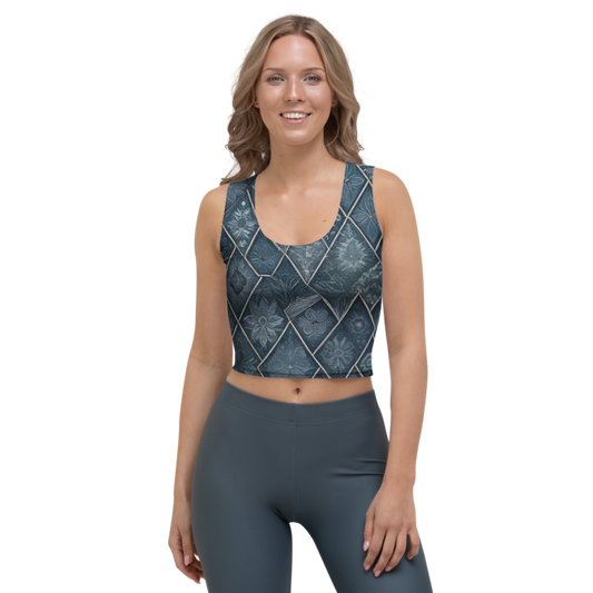 Crop Top: Mosaic & Shard