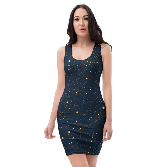 Bodycon Dress: Celestial & Velvet