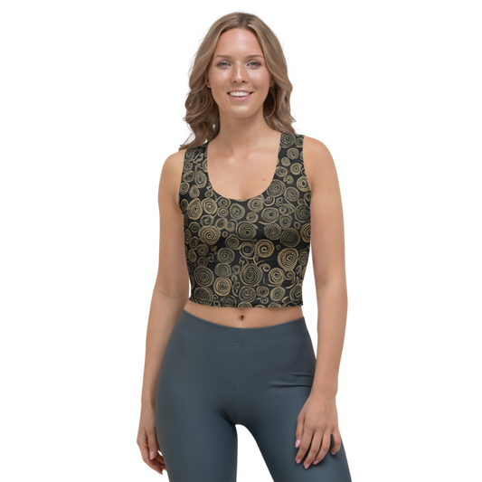 Crop Top: Embroidery & Choral