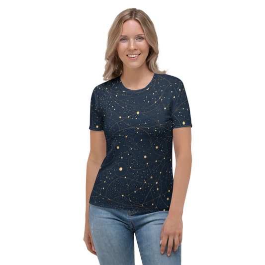 Women's T-Shirt: Celestial & Velvet