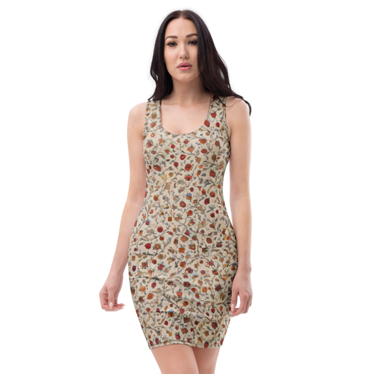 Bodycon Dress: Sacred & Parchment